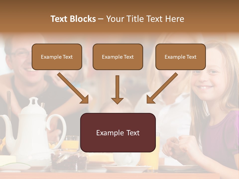 Baby Morning People PowerPoint Template