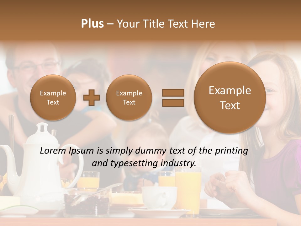 Baby Morning People PowerPoint Template