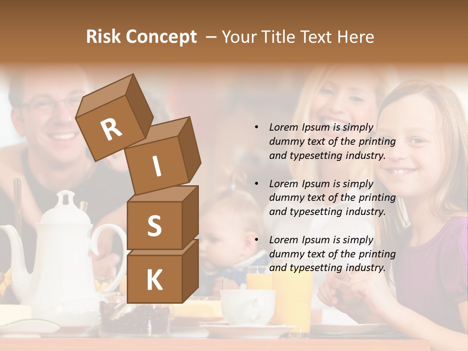 Baby Morning People PowerPoint Template