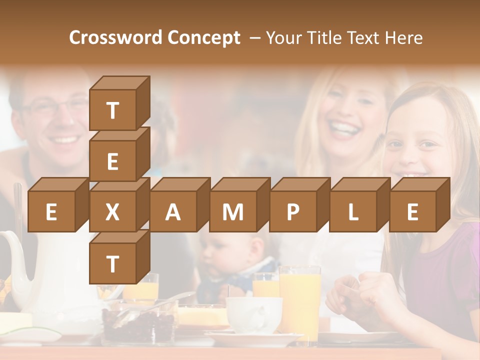 Baby Morning People PowerPoint Template