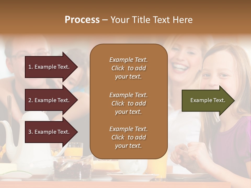Baby Morning People PowerPoint Template