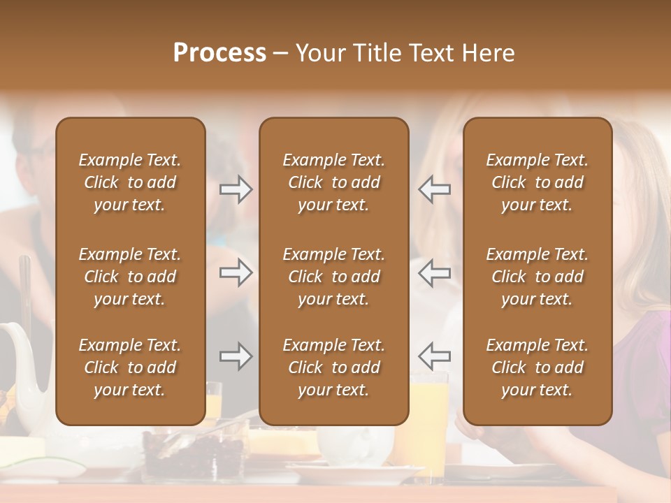 Baby Morning People PowerPoint Template