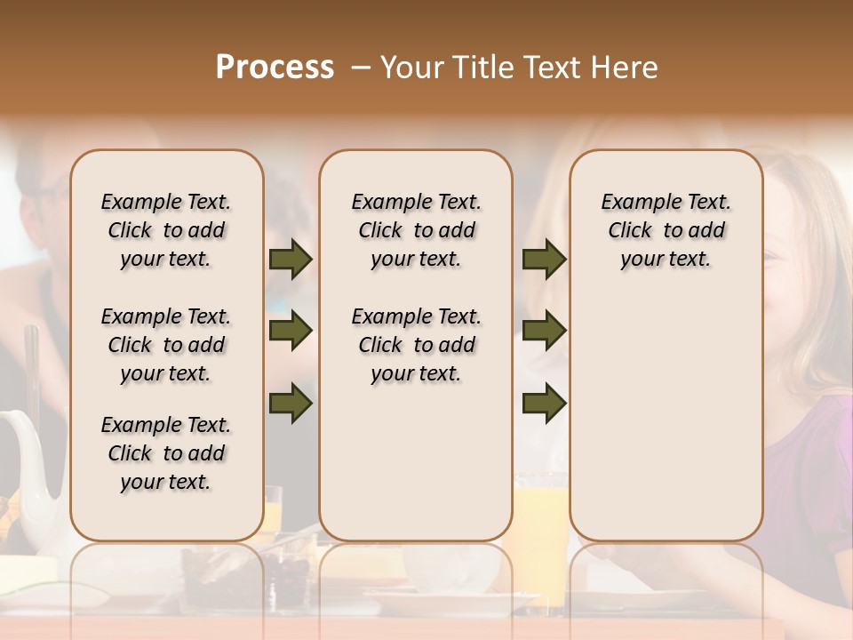 Baby Morning People PowerPoint Template