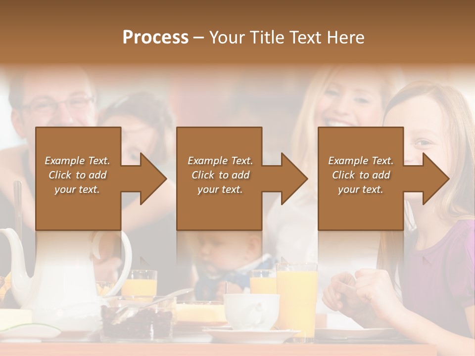 Baby Morning People PowerPoint Template