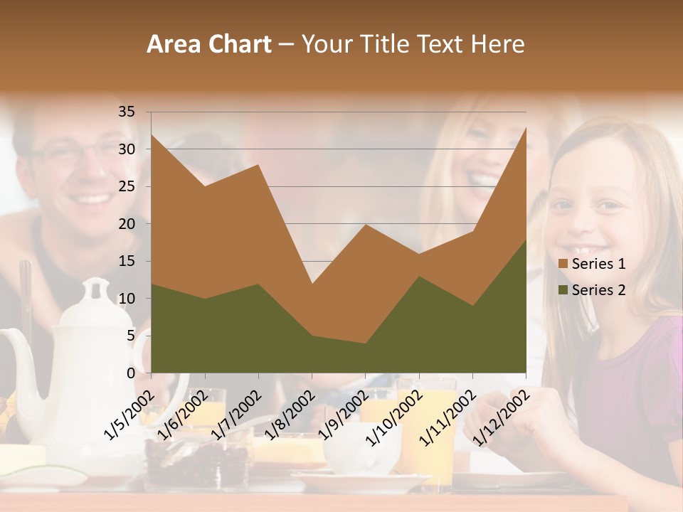 Baby Morning People PowerPoint Template