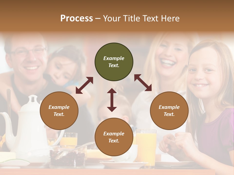 Baby Morning People PowerPoint Template