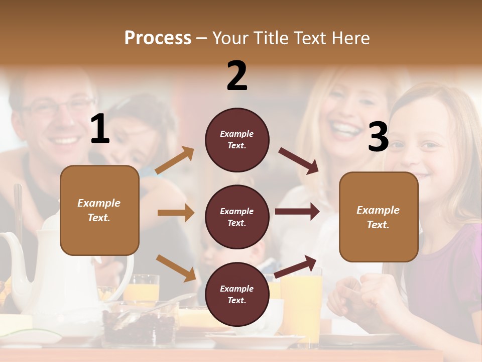 Baby Morning People PowerPoint Template