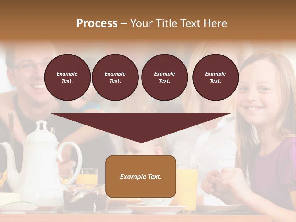 Baby Morning People PowerPoint Template