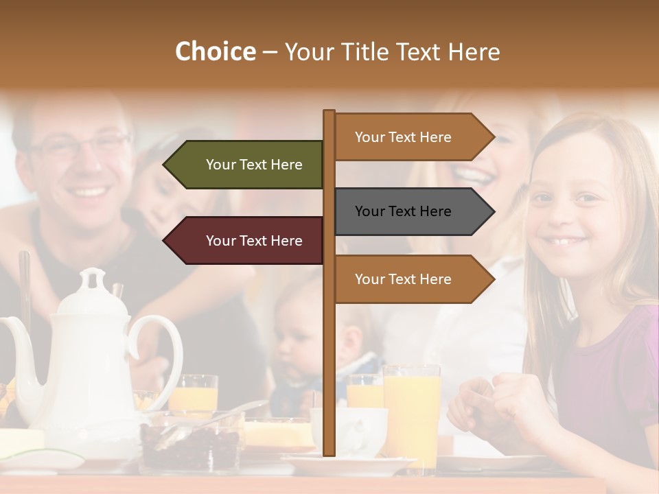 Baby Morning People PowerPoint Template