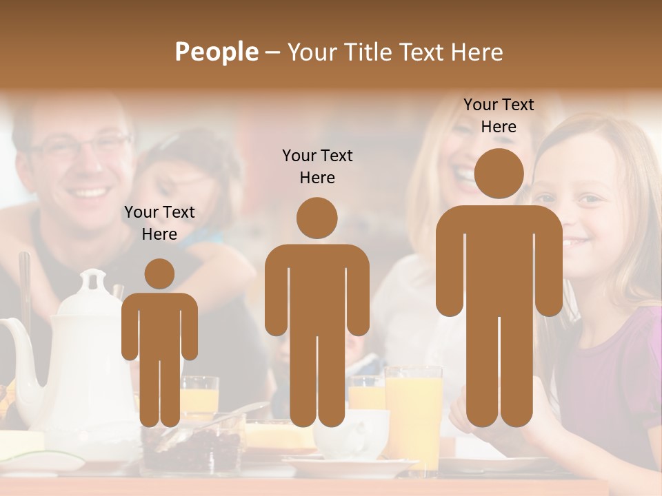 Baby Morning People PowerPoint Template