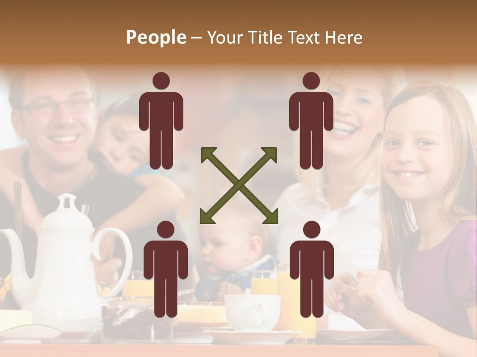 Baby Morning People PowerPoint Template