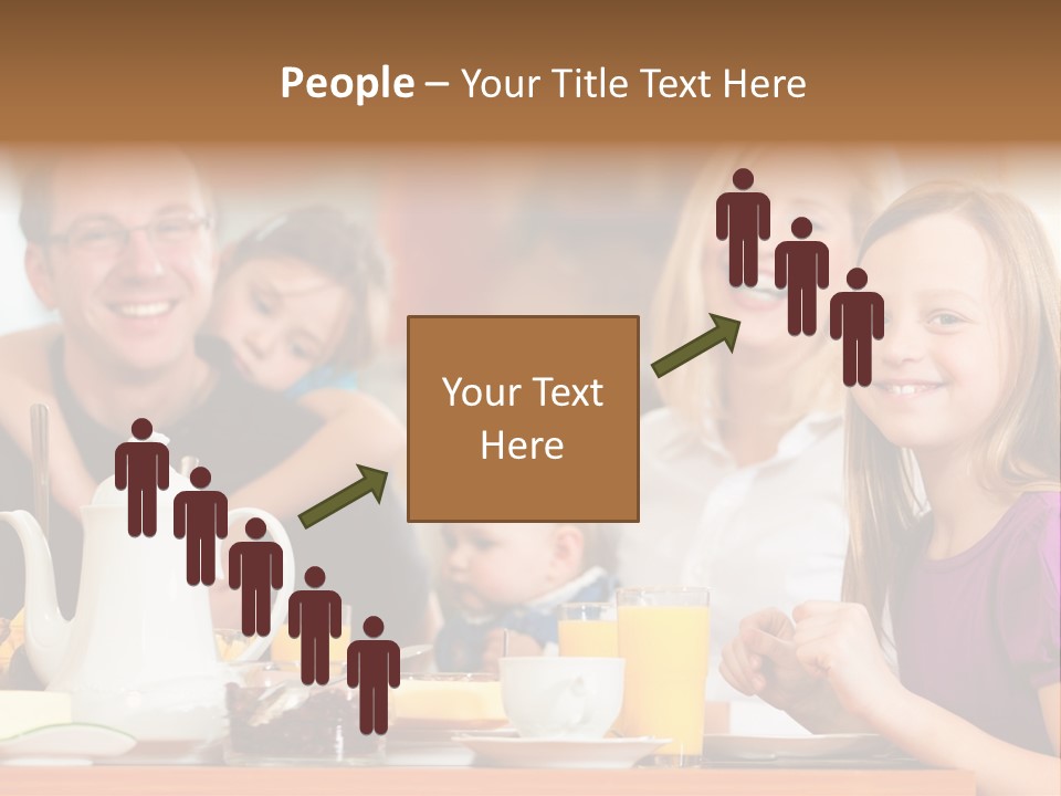 Baby Morning People PowerPoint Template