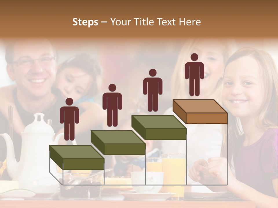 Baby Morning People PowerPoint Template