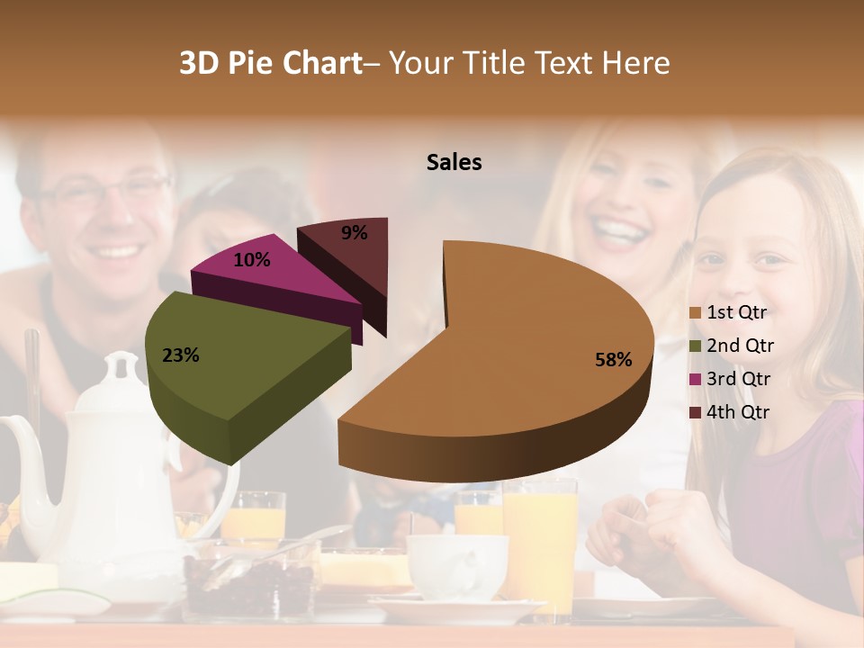 Baby Morning People PowerPoint Template