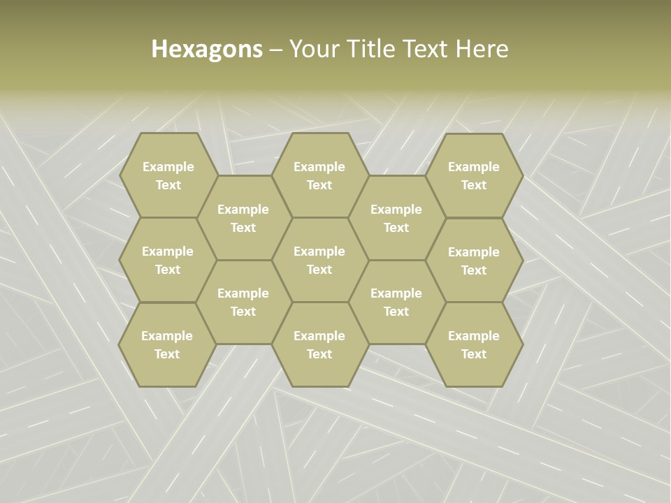 Background Roadway Direction PowerPoint Template