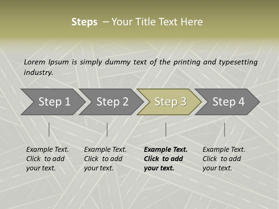 Background Roadway Direction PowerPoint Template