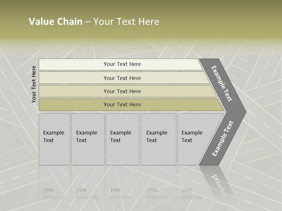 Background Roadway Direction PowerPoint Template