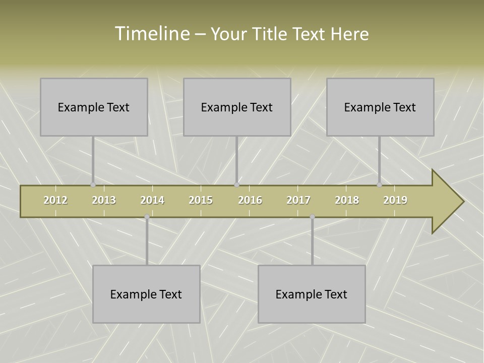 Background Roadway Direction PowerPoint Template