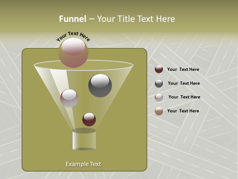Background Roadway Direction PowerPoint Template