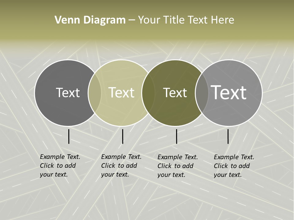 Background Roadway Direction PowerPoint Template