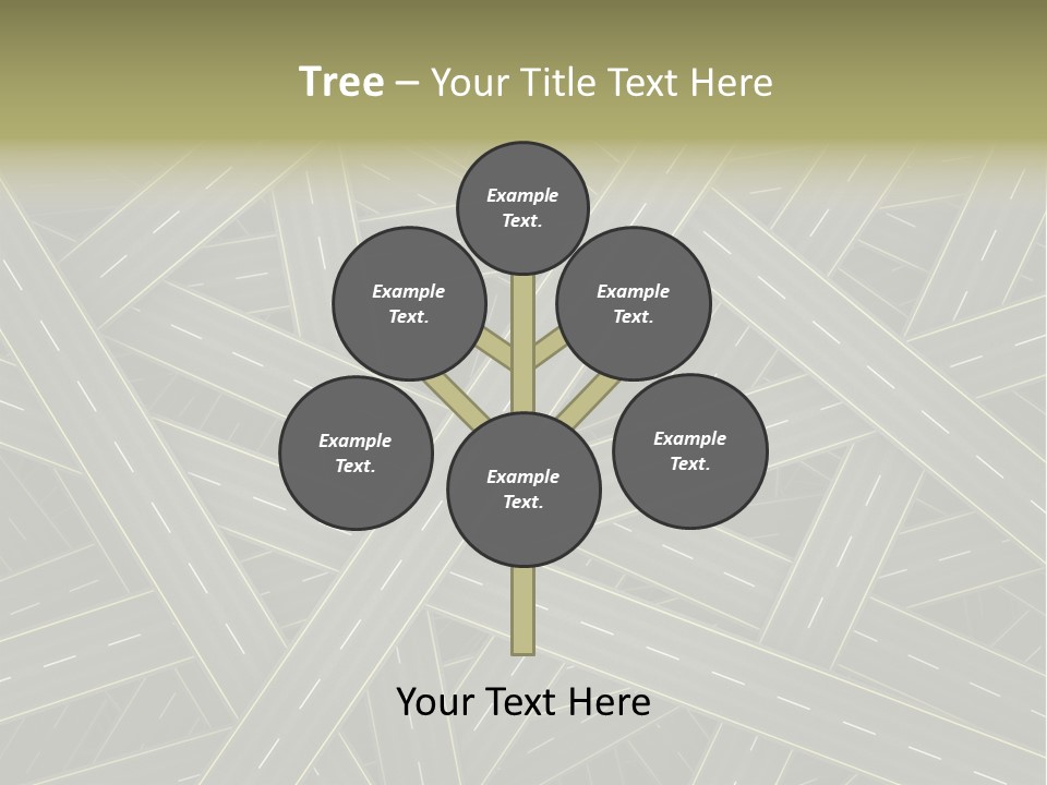 Background Roadway Direction PowerPoint Template