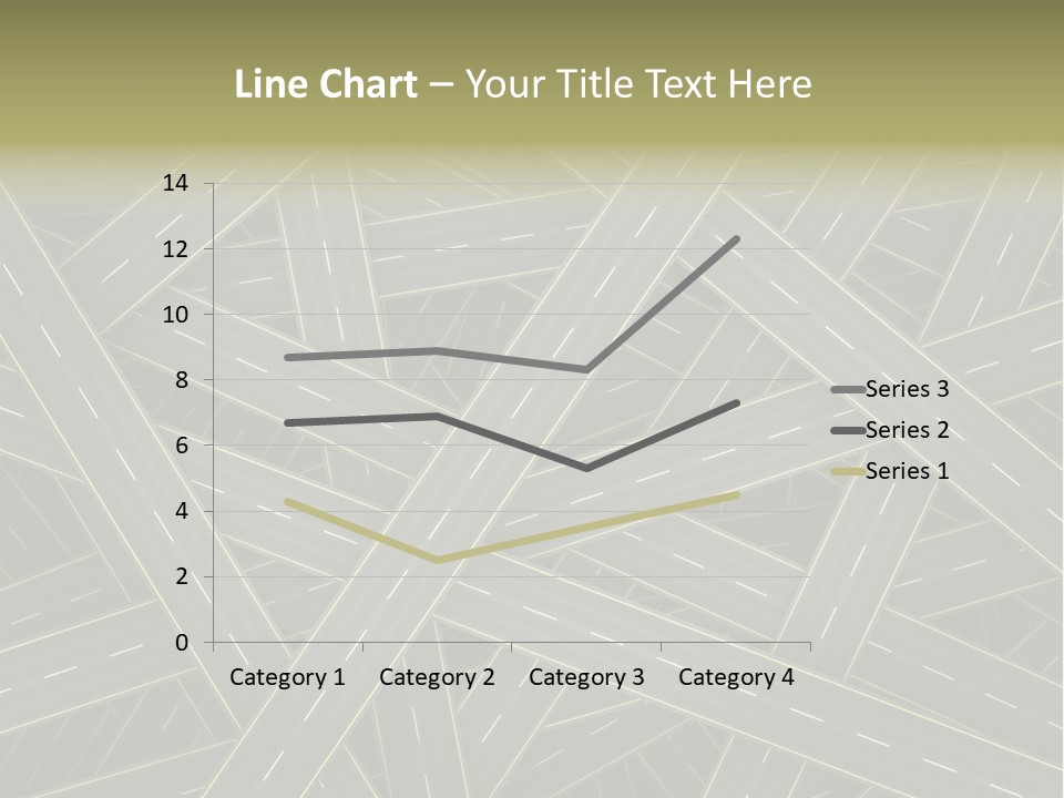 Background Roadway Direction PowerPoint Template