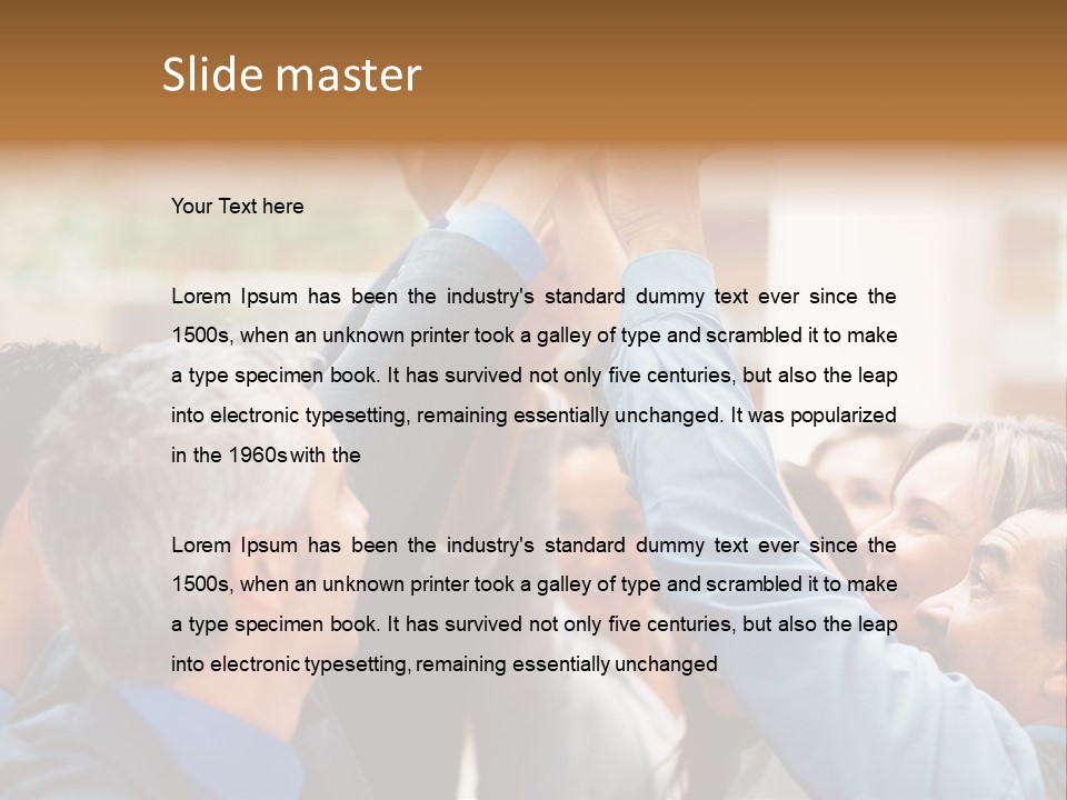 Joy Break Pleasure PowerPoint Template