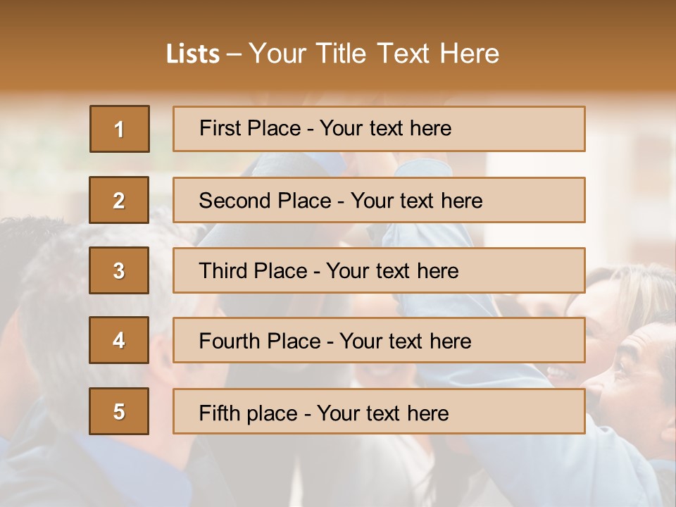 Joy Break Pleasure PowerPoint Template