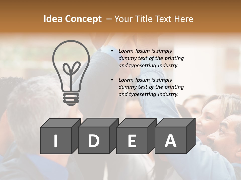 Joy Break Pleasure PowerPoint Template