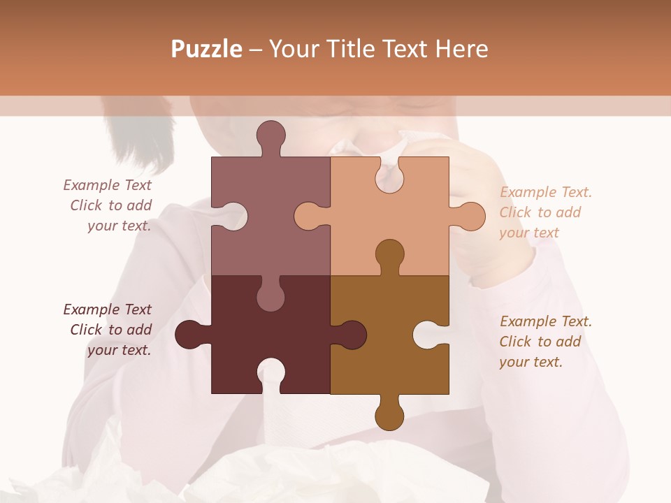 Flu Portrait Human PowerPoint Template