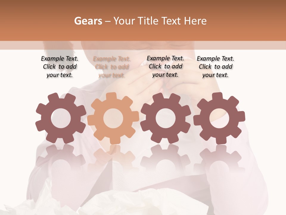 Flu Portrait Human PowerPoint Template