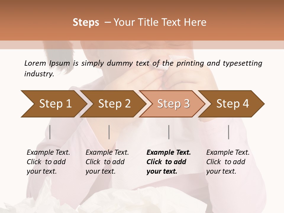 Flu Portrait Human PowerPoint Template