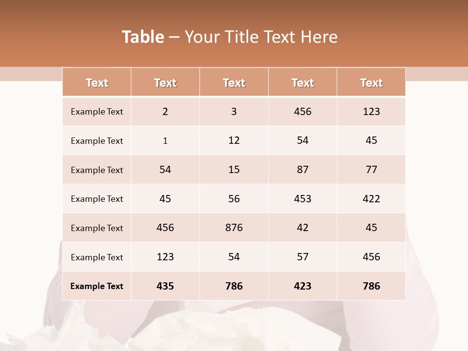 Flu Portrait Human PowerPoint Template