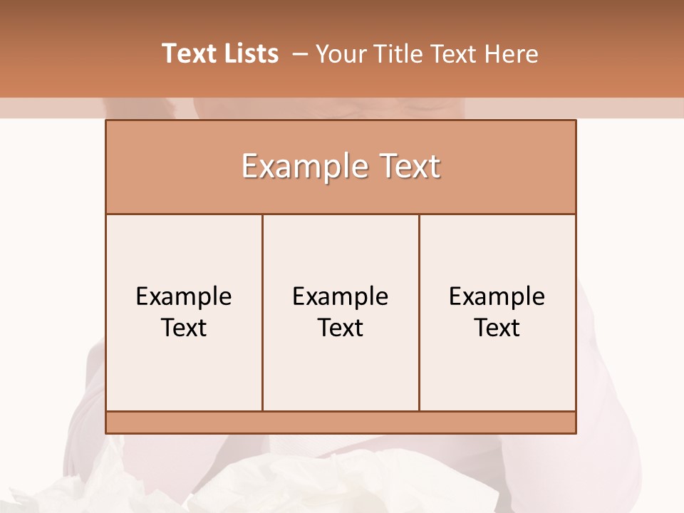 Flu Portrait Human PowerPoint Template