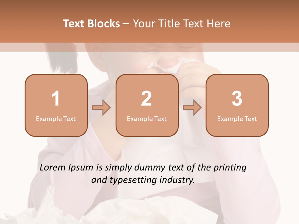 Flu Portrait Human PowerPoint Template