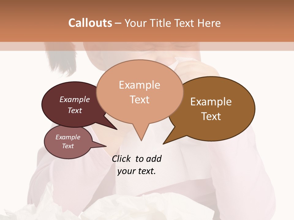 Flu Portrait Human PowerPoint Template