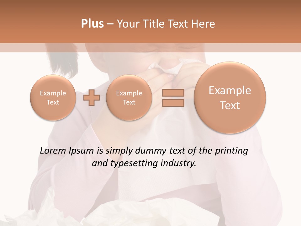 Flu Portrait Human PowerPoint Template
