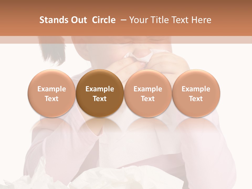 Flu Portrait Human PowerPoint Template