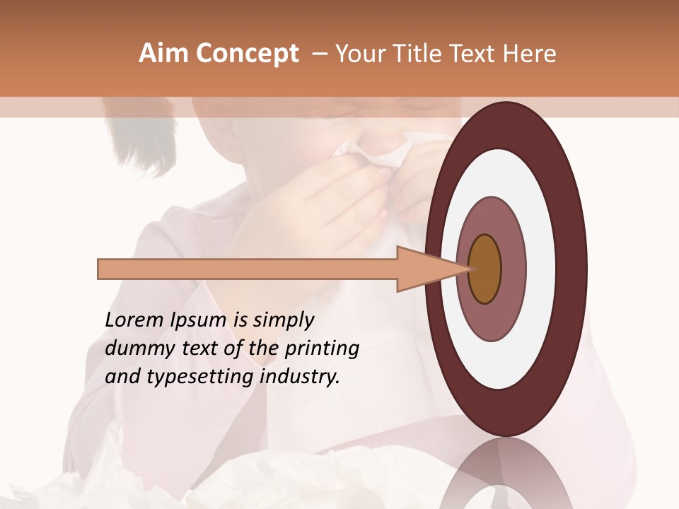 Flu Portrait Human PowerPoint Template