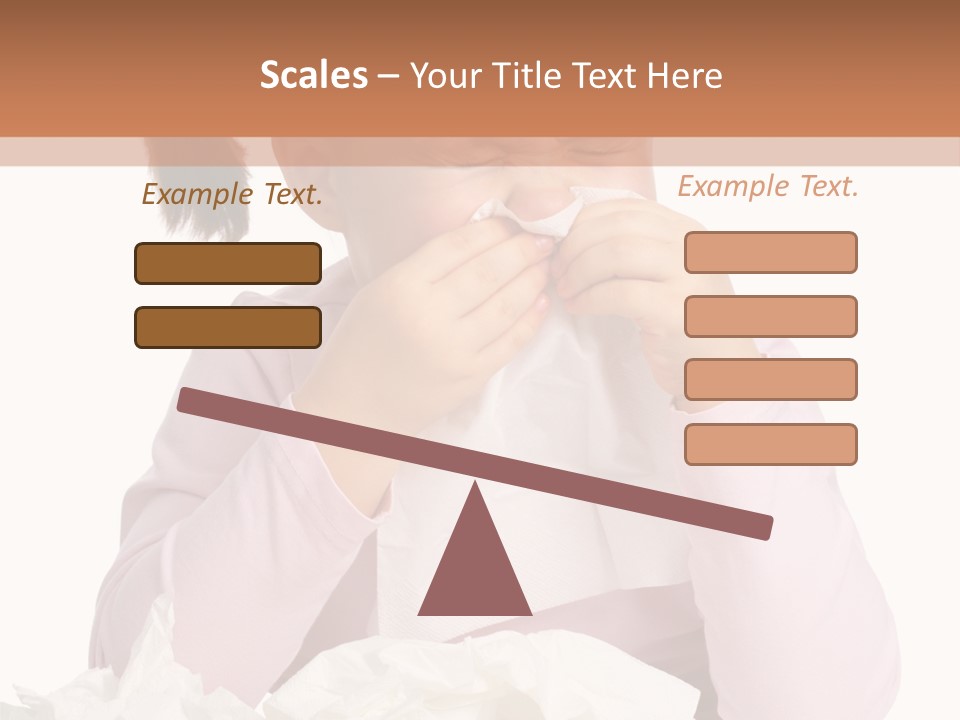 Flu Portrait Human PowerPoint Template