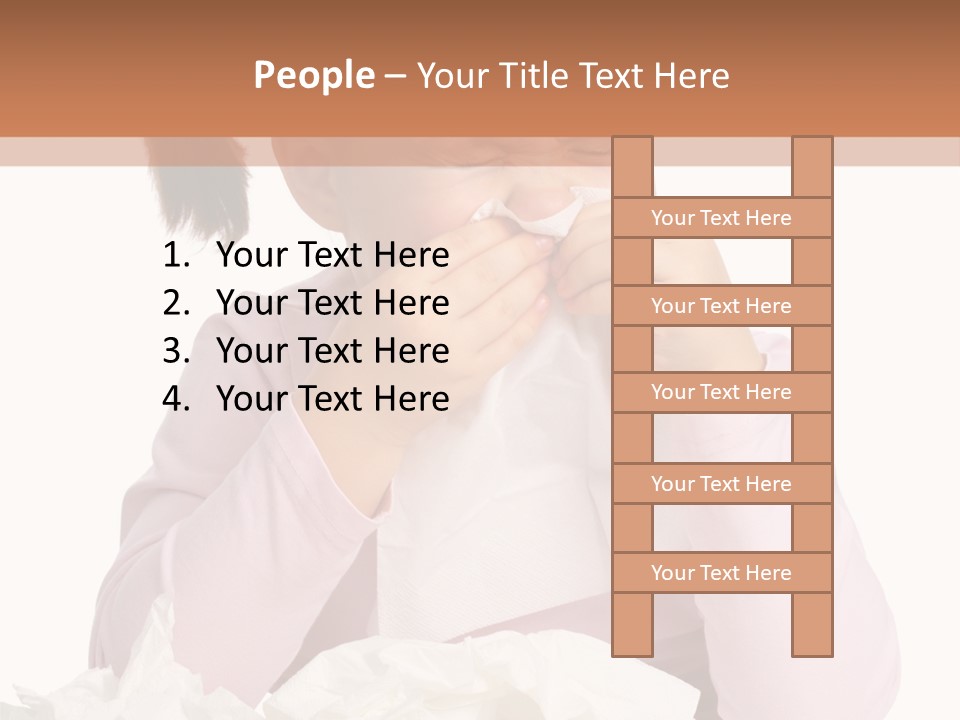 Flu Portrait Human PowerPoint Template