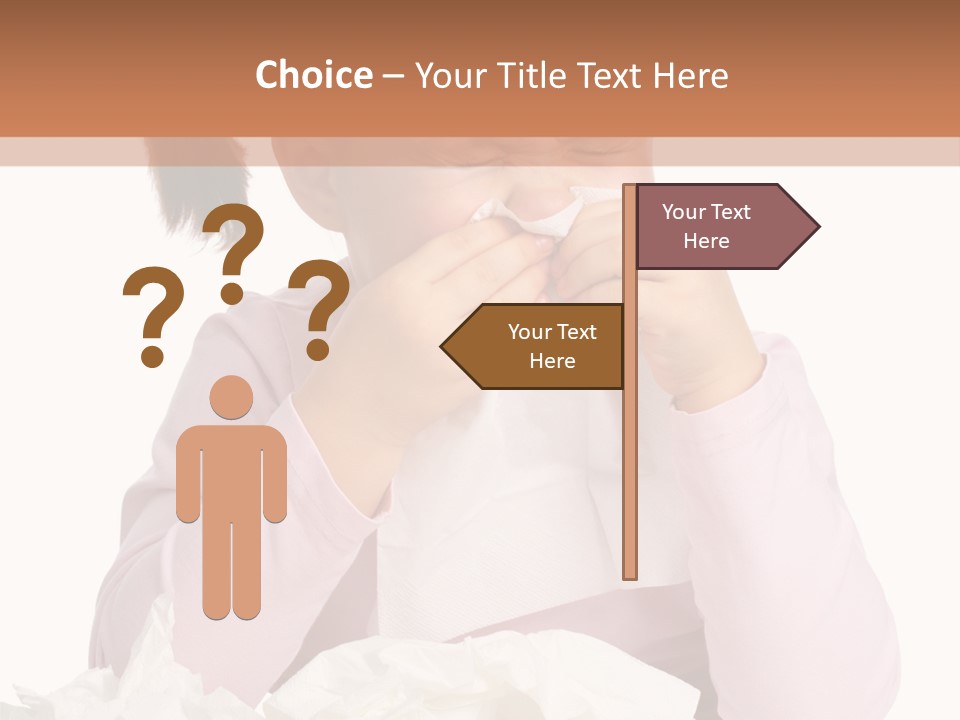 Flu Portrait Human PowerPoint Template