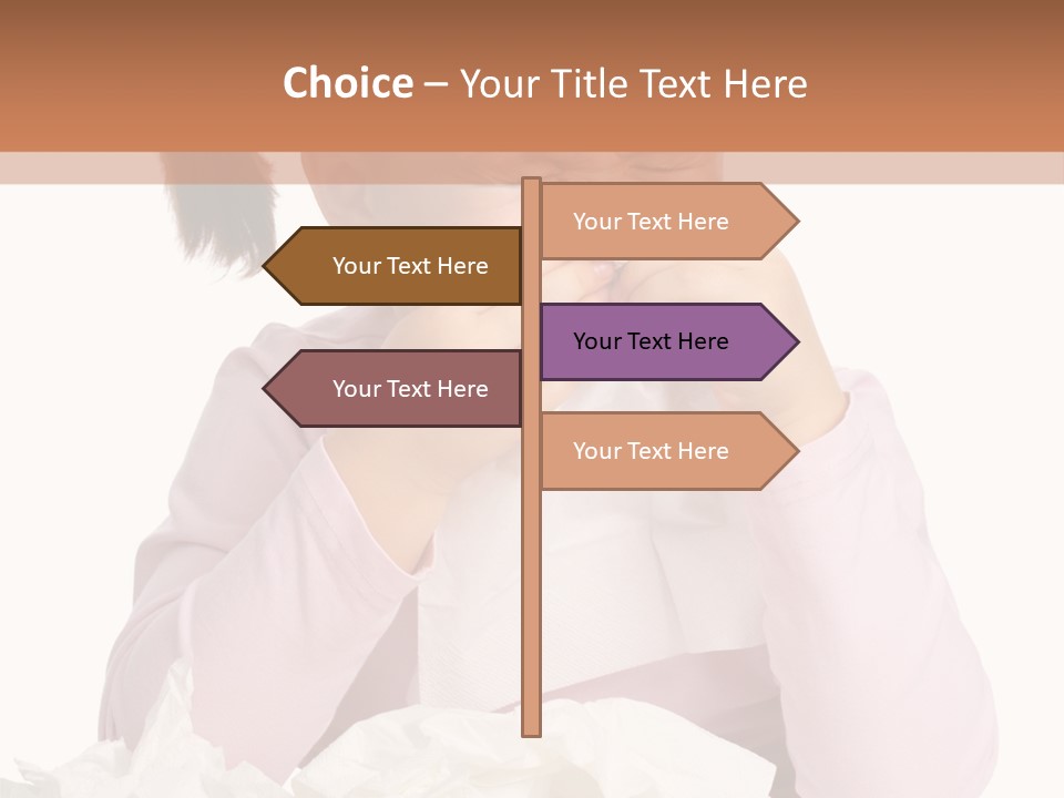 Flu Portrait Human PowerPoint Template