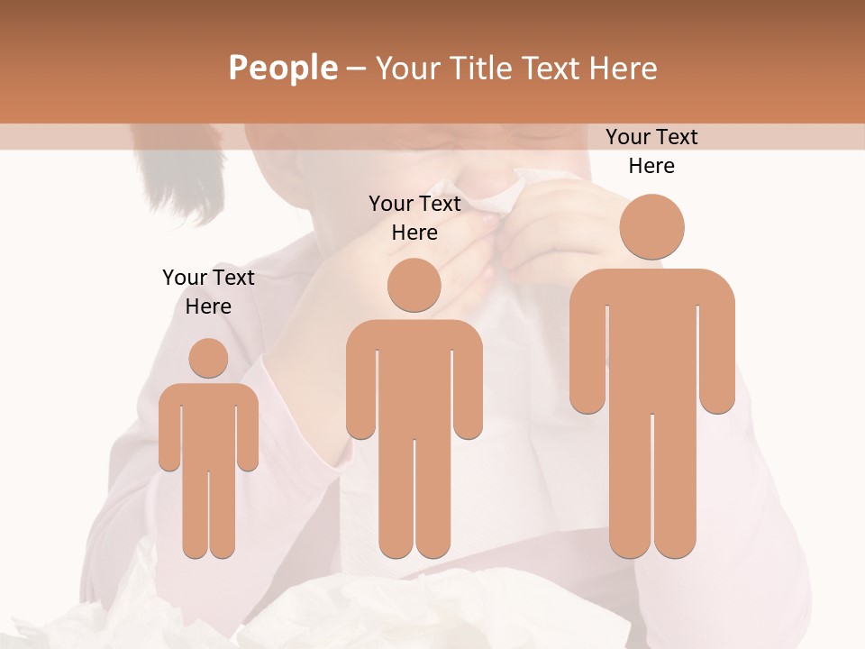 Flu Portrait Human PowerPoint Template