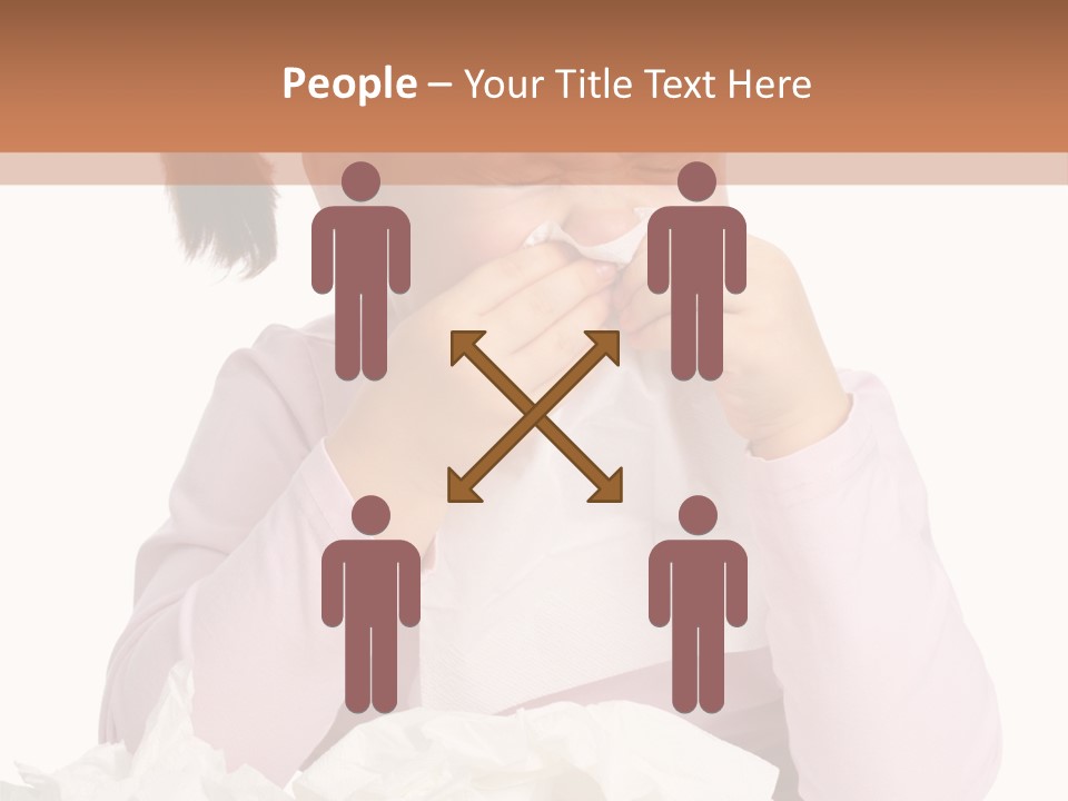 Flu Portrait Human PowerPoint Template