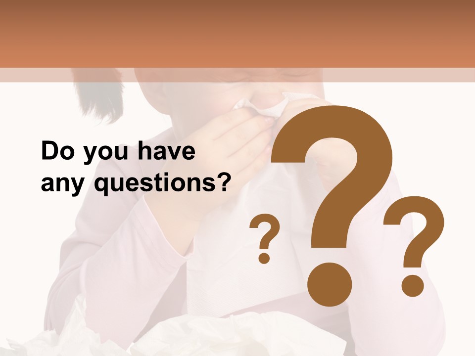 Flu Portrait Human PowerPoint Template