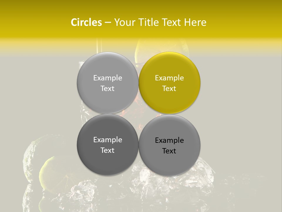 Restaurant Cool Mint PowerPoint Template