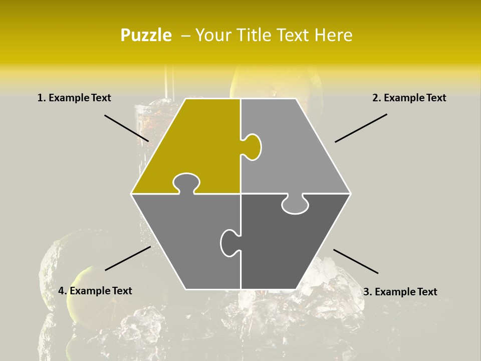 Restaurant Cool Mint PowerPoint Template