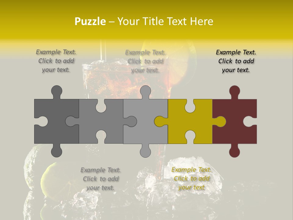 Restaurant Cool Mint PowerPoint Template