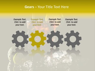 Restaurant Cool Mint PowerPoint Template